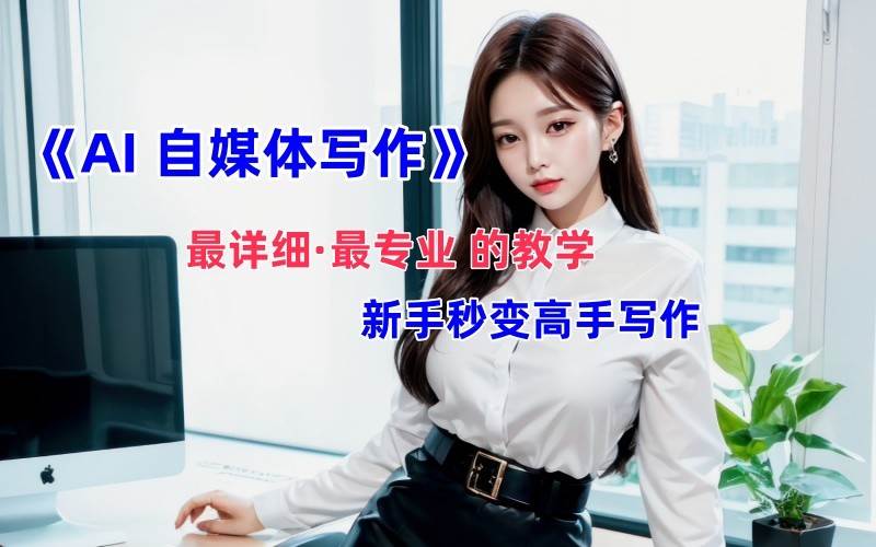 全网最全最细最专业的“AI自媒体写作”教学,新手小白秒变写作高手! 全网最全最细最专业的“AI自媒体写作”教学,新手小白秒变写作高手!