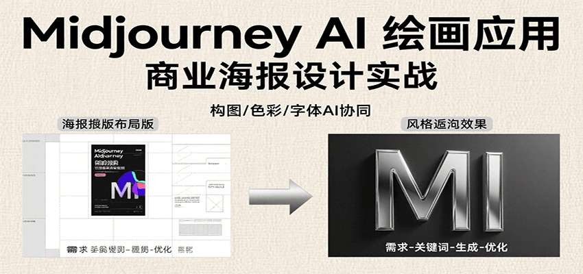Midjourney AI绘画应用,关键词指令解析、漫画头像制作、海报设计、3D人物生成等 Midjourney AI绘画应用,关键词指令解析、漫画头像制作、海报设计、3D人物生成等