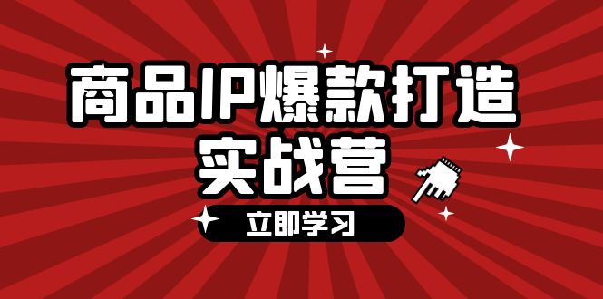 商品-IP爆款打造实战营【第四期】手把手教你打造商品IP，爆款不断_天恒副业网