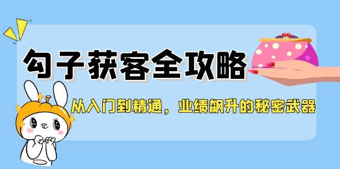 （12247期）从入门到精通，勾子获客全攻略，业绩飙升的秘密武器_天恒副业网