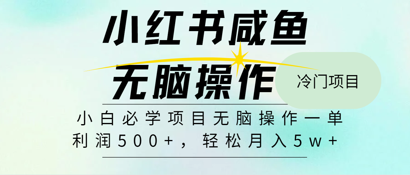 全网首发2024最热门赚钱暴利手机操作项目，简单无脑操作，每单利润最少500+_天恒副业网