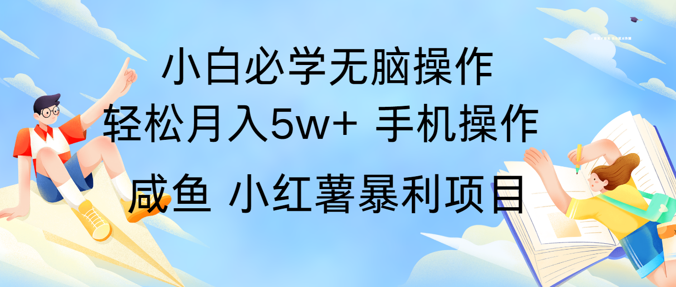 全网首发2024最暴利手机操作项目，简单无脑操作，每单利润最少500+_天恒副业网