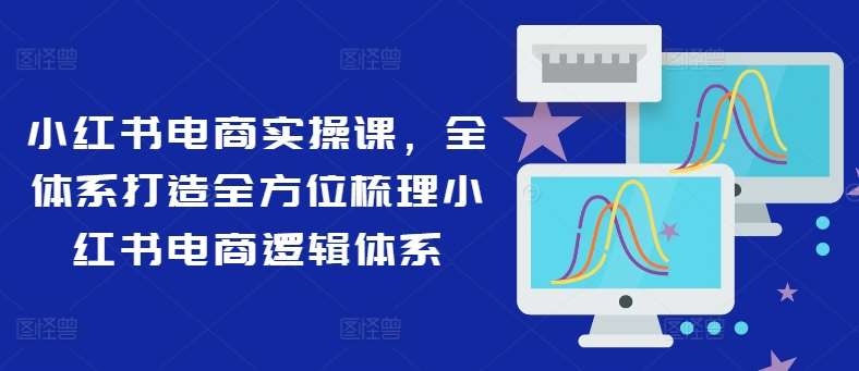 小红书电商实操课，全体系打造全方位梳理小红书电商逻辑体系_天恒副业网