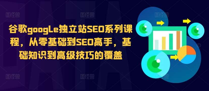 谷歌google独立站SEO系列课程，从零基础到SEO高手，基础知识到高级技巧的覆盖_天恒副业网