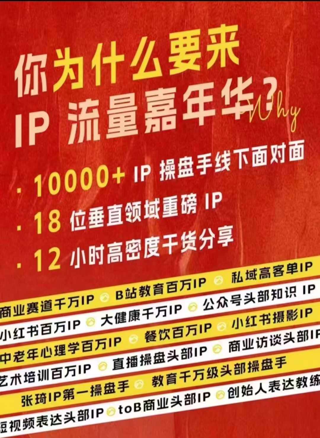 群响IP流量嘉年华，​现场视频+IP江湖2024典藏版PPT_天恒副业网