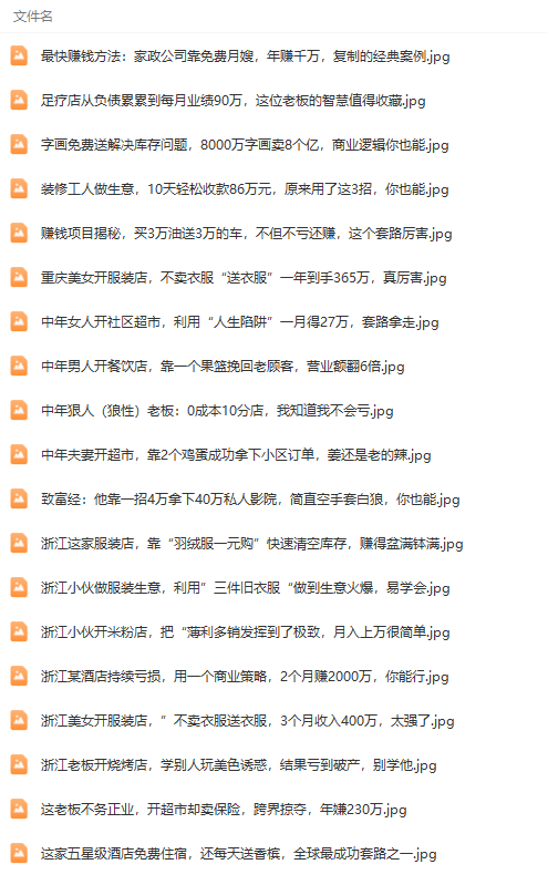 图片[2]_真实有效391套商业模式，年入几十到几百万案例解析_天恒副业网