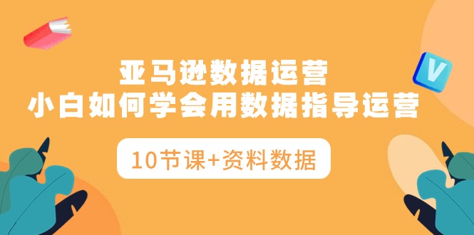 亚马逊数据运营，小白如何学会用数据指导运营（10节课+资料数据）_天恒副业网