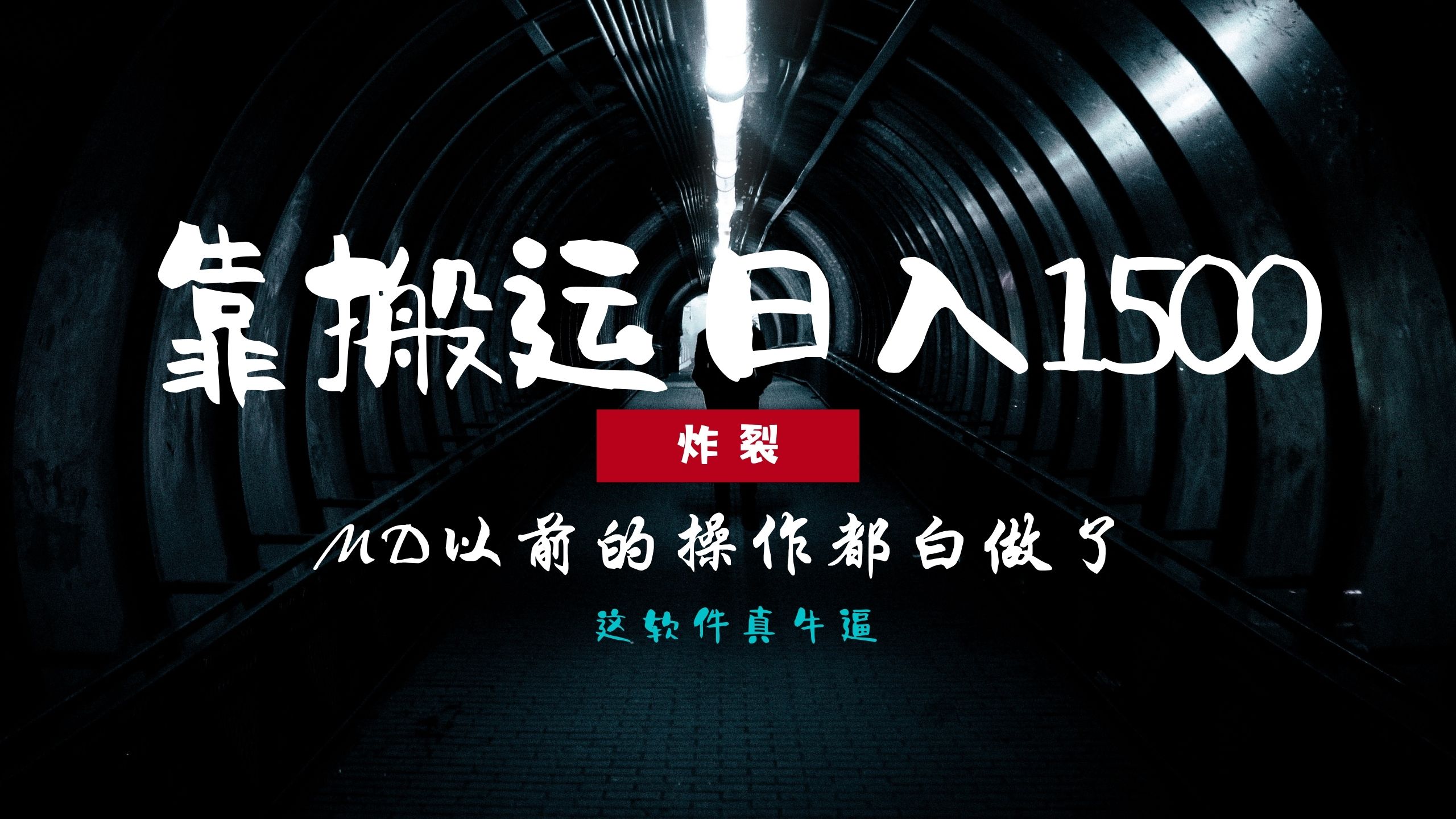 （13568期）炸裂！0基础搬运也能批量日赚1500+，以前的操作都白做了！_天恒副业网