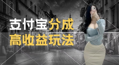 支付宝分成计划新玩法,利用交通事故视频,赚收益,轻松月入过W,操作简单_天恒副业网