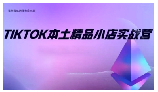 TikTok本土精品小店出海实战营，从入门到高阶，不止0-1!_天恒副业网