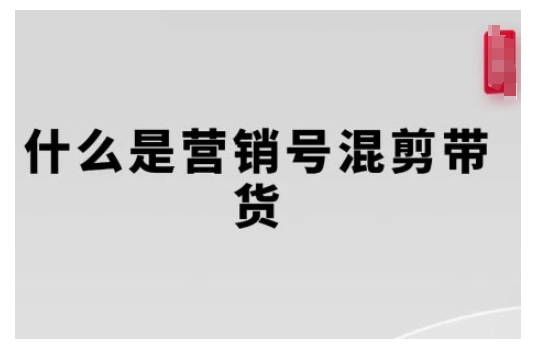 营销号混剪带货，从内容创作到流量变现的全流程，教你用营销号形式做混剪带货_天恒副业网