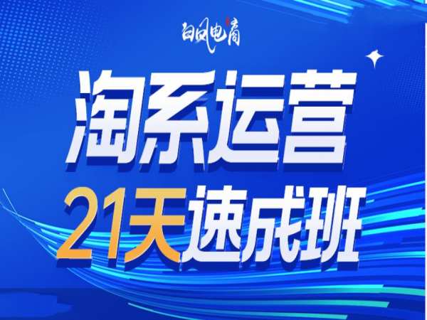 淘系运营21天速成班35期,年前最后一波和2025方向_天恒副业网