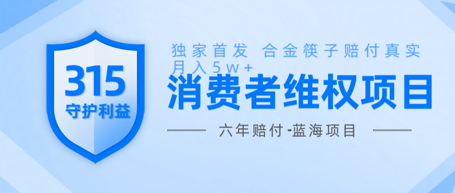 维Q赔付合金筷子玩法小白也能月入5w+风口项目实操_天恒副业网