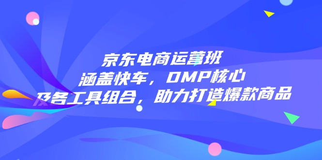 （14131期）京东电商运营班：涵盖快车，DMP核心及各工具组合，助力打造爆款商品_天恒副业网