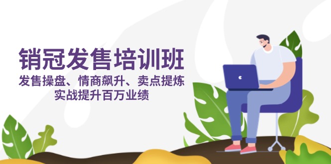 销冠 发售培训班：发售 操盘+情商 飙升+卖点 提炼，实战提升百万业绩_天恒副业网