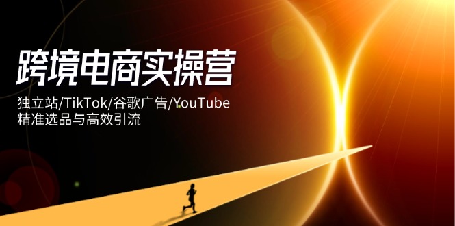 跨境电商实操营：独立站/TikTok/谷歌广告/YouTube，精准选品与高效引流_天恒副业网