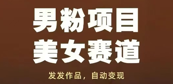 男粉项目美女赛道,发发作品,轻松获流自动变现_天恒副业网