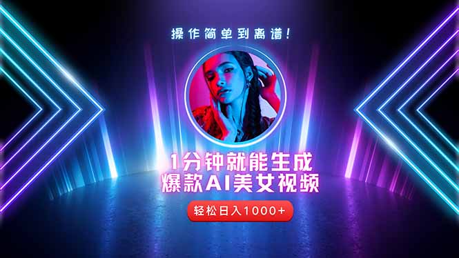 (14702期)2025年最强副业:用AI做短视频,从零开始打造爆款账号!_天恒副业网