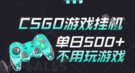 25年CSGO游戏搬砖，全自动挂G，不需要玩游戏，手机操作日入3张(不是汇率搬砖)_天恒副业网