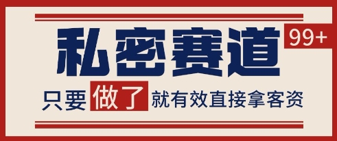 小红书某音私密赛道引流获客自热矩阵日引200+_天恒副业网