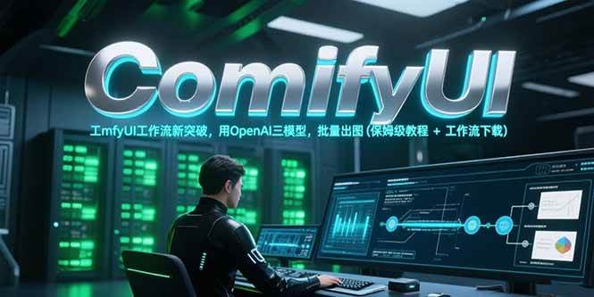 ComfyUI工作流新突破,用OpenAI三模型,批量出图(保姆级教程+工作流下载)_天恒副业网