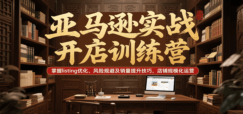 亚马逊实战开店训练营,掌握listing优化、风险规避及销量提升技巧,店铺规模化运营_天恒副业网