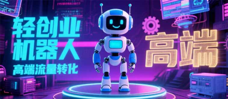 (15537期)2025独立玩家必看:机器人IP流量转化新玩法,N粉变现高效路径揭秘_天恒副业网