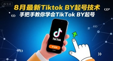 8月最新Tiktok搬运起号技术，手把手教你学会TikTok搬运起号_天恒副业网