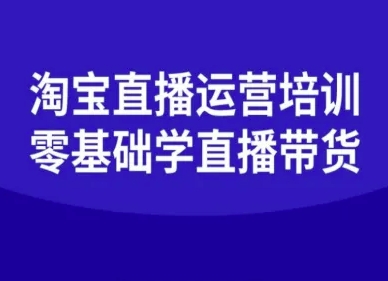 淘宝直播运营培训-零基础学会直播卖货_天恒副业网