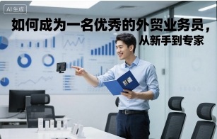 如何成为一名优秀的外贸业务员,从新手到专家_天恒副业网