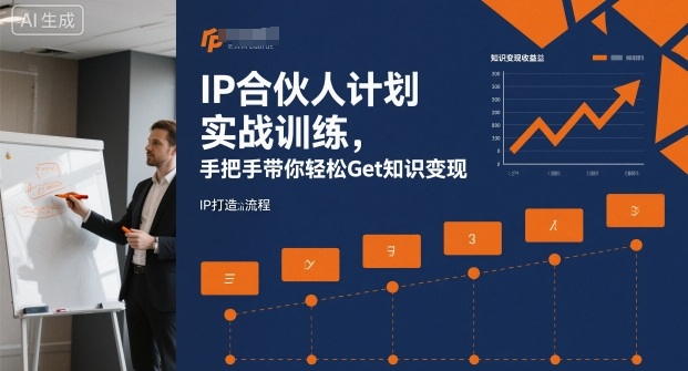 IP合伙人计划实战训练,手把手带你轻松Get知识变现_天恒副业网