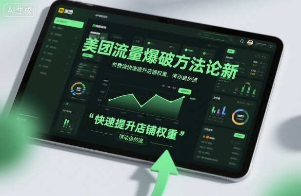 美团流量爆破方法论，付费流快速提升店铺权重，带动自然流_天恒副业网