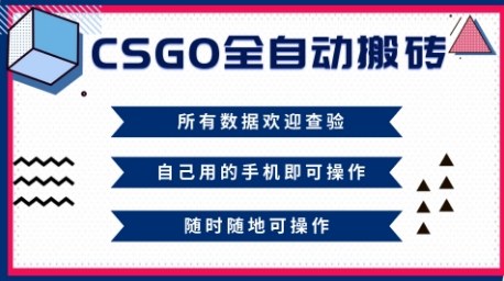 CSGO全自动搬砖,年底钱回家好项目,当天可拿到结果,新手小白轻松月入1W+_天恒副业网
