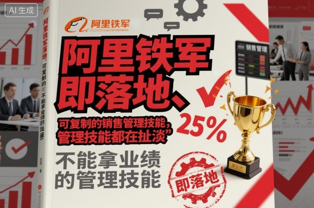 阿里铁军即落地、可复制的销售管理技能,不能拿业绩的管理技能都在扯淡_天恒副业网