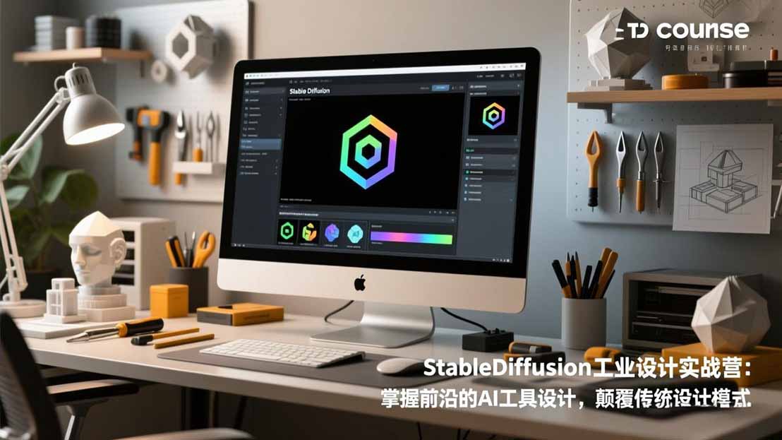 StableDiffusion工业设计实战营：掌握前沿的AI工具设计，颠覆传统设计模式_天恒副业网
