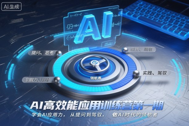 AI高效能应用训练营第一期，学会AI应用力，从提问到驾驭，做AI时代的领航者_天恒副业网