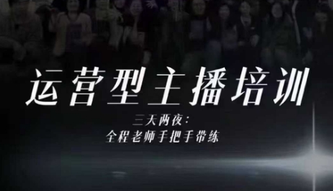 婉婉运营型主播培训线下课，主播四大能力，十小时线下录像+字幕，内容比线上课干_天恒副业网