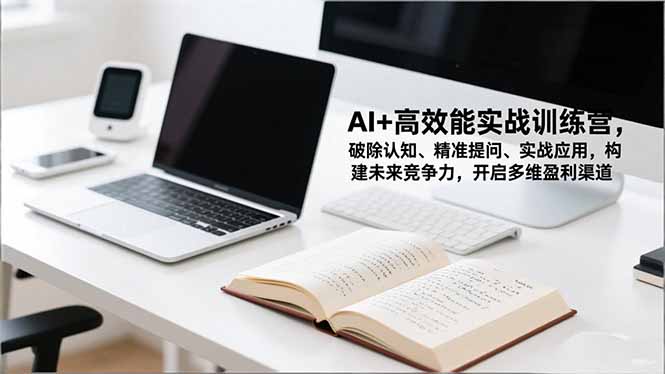 （16635期）AI+高效能实战训练营，破除认知、精准提问、实战应用，构建未来竞争力，开启多维盈利渠道_天恒副业网