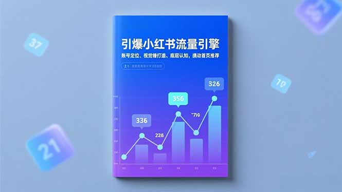 引爆小红书流量引擎，账号定位、视觉锤打造、底层认知，撬动首页推荐_天恒副业网