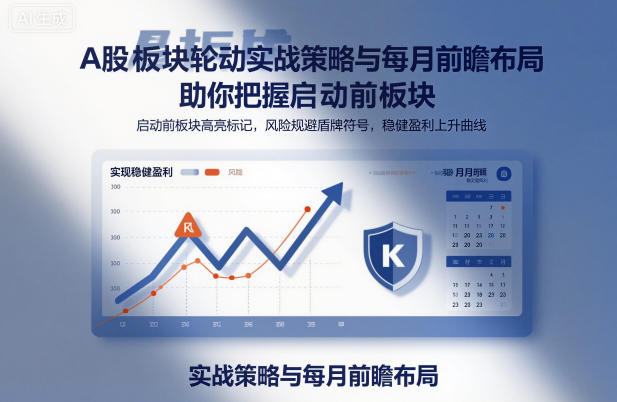 A股板块轮动实战策略与每月前瞻布局,助你把握启动前板块,规避风险,实现稳健盈利_天恒副业网