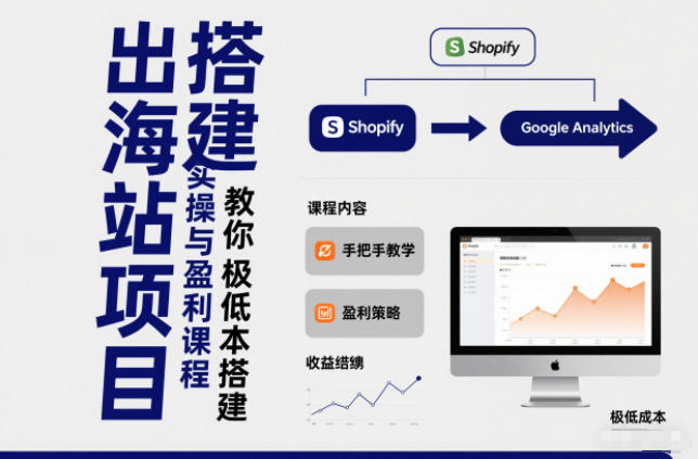 小淘出海站项目,搭建实操与盈利课程,手把手教你用极低成本搭建_天恒副业网