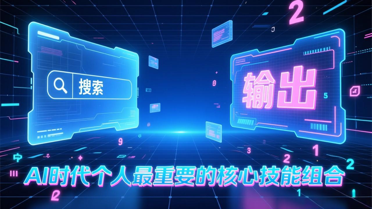 (17074期)付费文章:AI时代个人最重要的核心技能组合:“输出能力”和“搜索能力”_天恒副业网