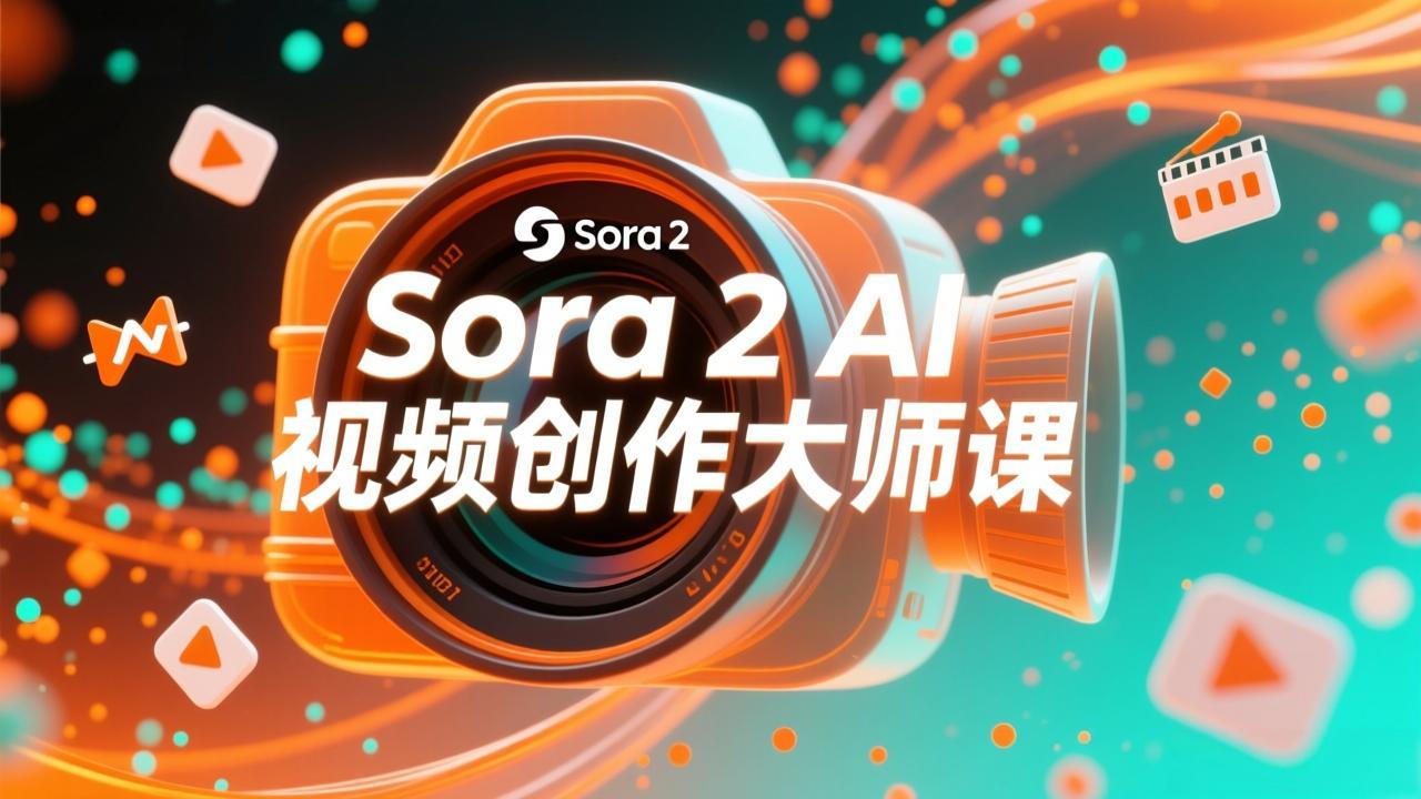 (17081期)如何利用Sora2创建流行AI人工智能视频大师班教程:掌握创作全流程,产出百万播放内容_天恒副业网