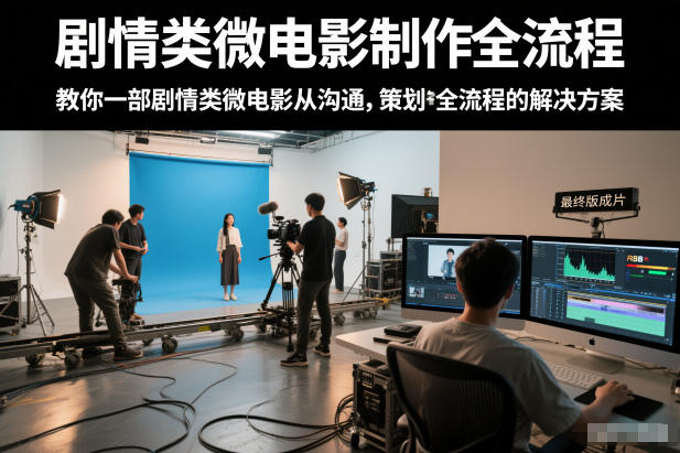 剧情类微电影制作全流程,教你一部剧情类微电影从沟通,策划到拍摄制作全流程的解决方案_天恒副业网