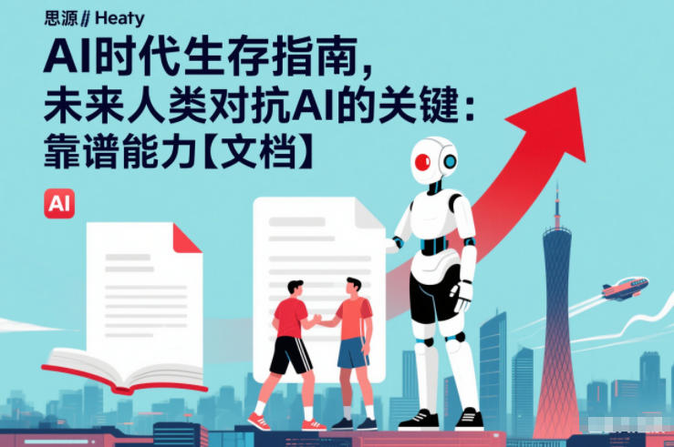 AI时代生存指南,未来人类对抗AI的关键:靠谱能力【文档】_天恒副业网