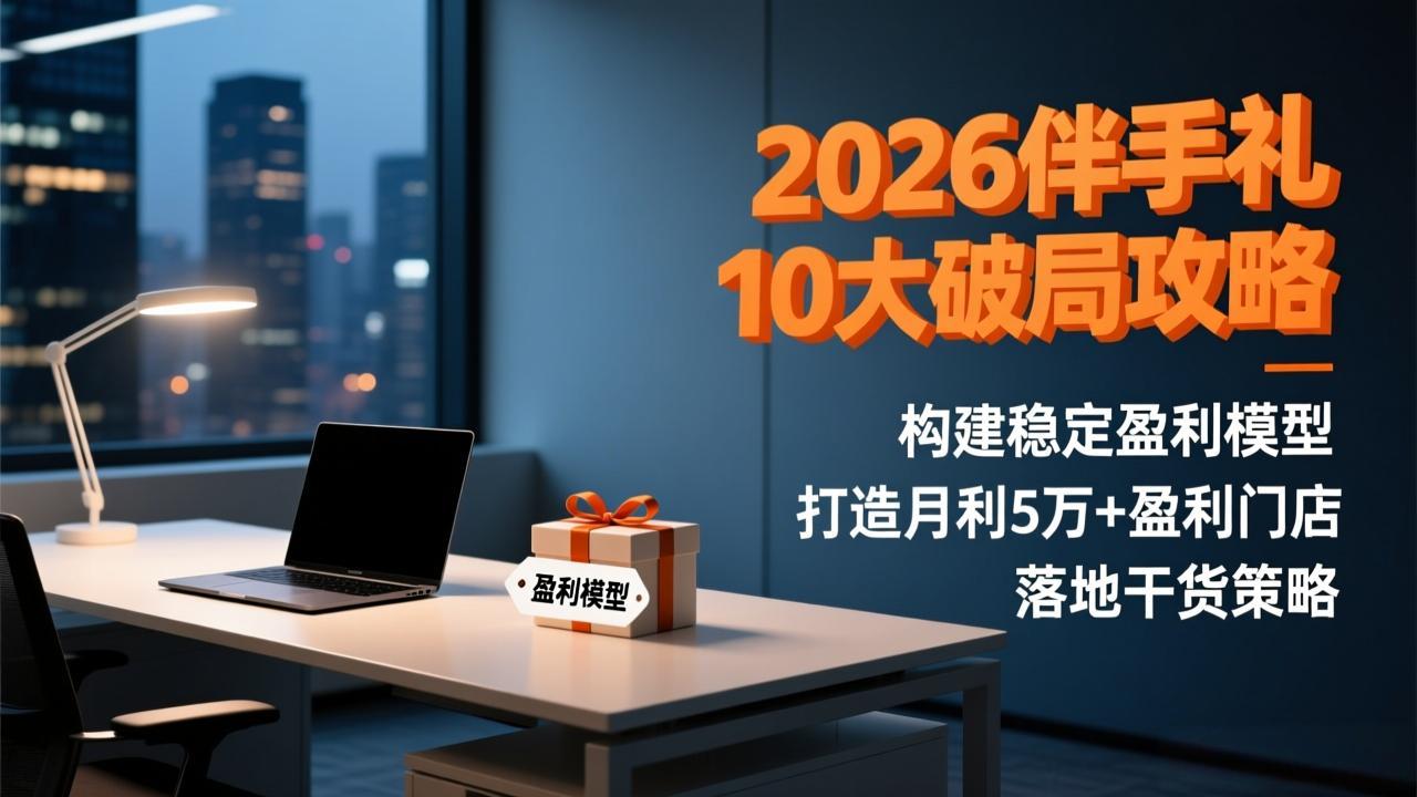 2026伴手礼10大破局攻略:构建稳定盈利模型,打造月利5万+盈利门店,落地干货策略_天恒副业网