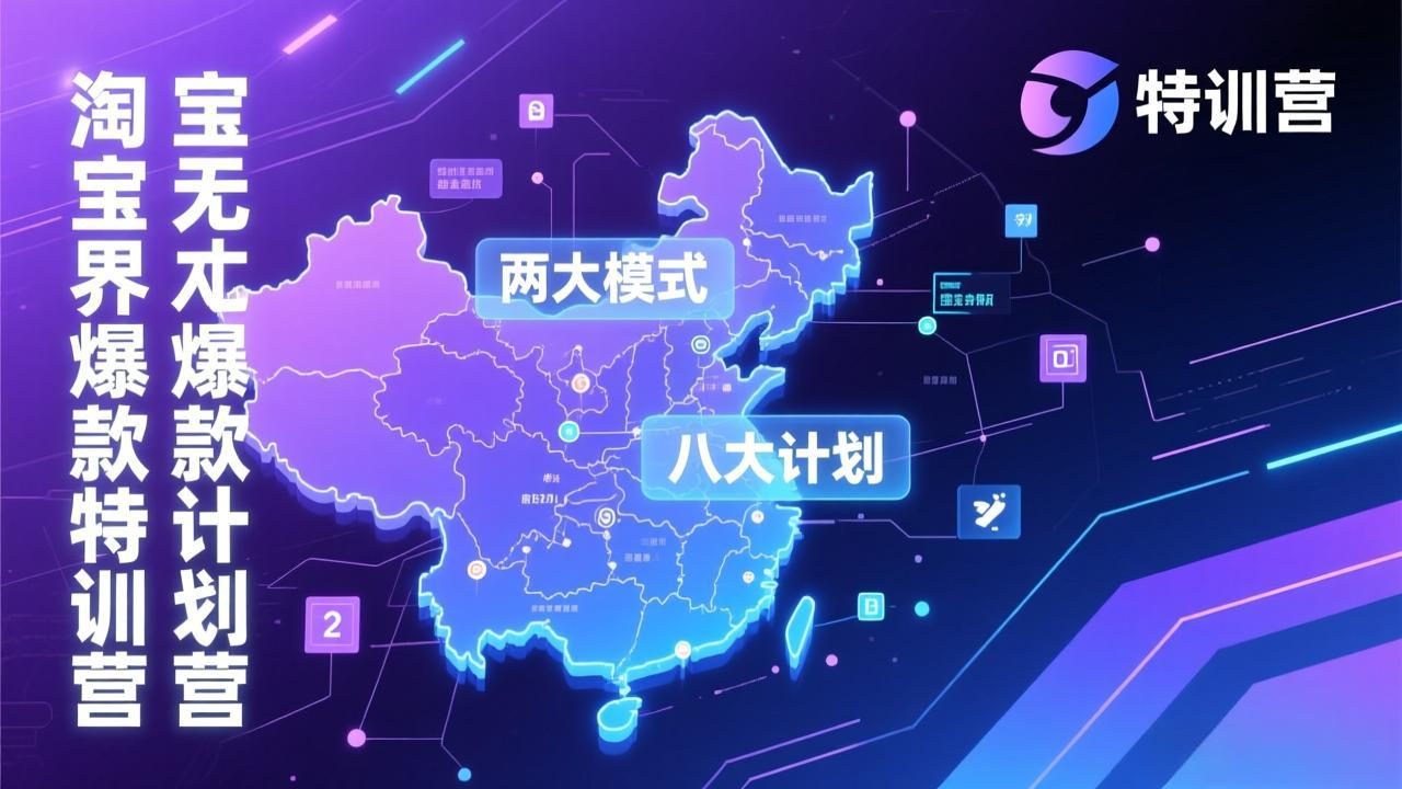 （17226期）淘宝无界爆款训练营：2026年1月杭州线下高端集训课，3天构建两大模式八大计划体系_天恒副业网