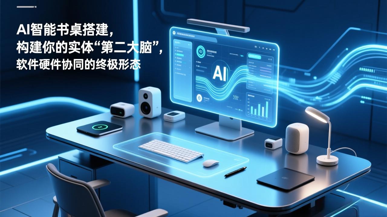 AI智能书桌搭建，构建你的实体“第二大脑”，软件硬件协同的终极形态_天恒副业网