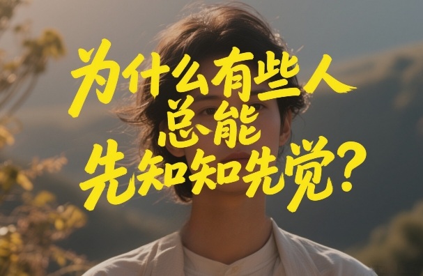 付费文章：为什么有些人总能先知先觉？_天恒副业网