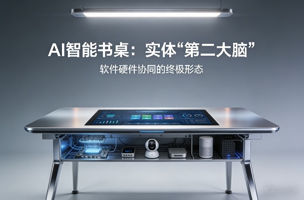 AI智能书桌搭建，构建你的实体“第二大脑”，软件硬件协同的终极形态_天恒副业网